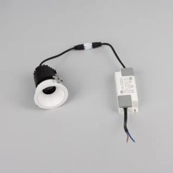 Светильник MS-ARADO-BUILT-R55-7W Warm3000 (WH-WH, 55 deg, 230V) (Arlight, IP20 Металл, 5 лет) 059104