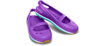 Балетки Girls Crocs Retro Mary Jane Children's Neon Purple / Surf