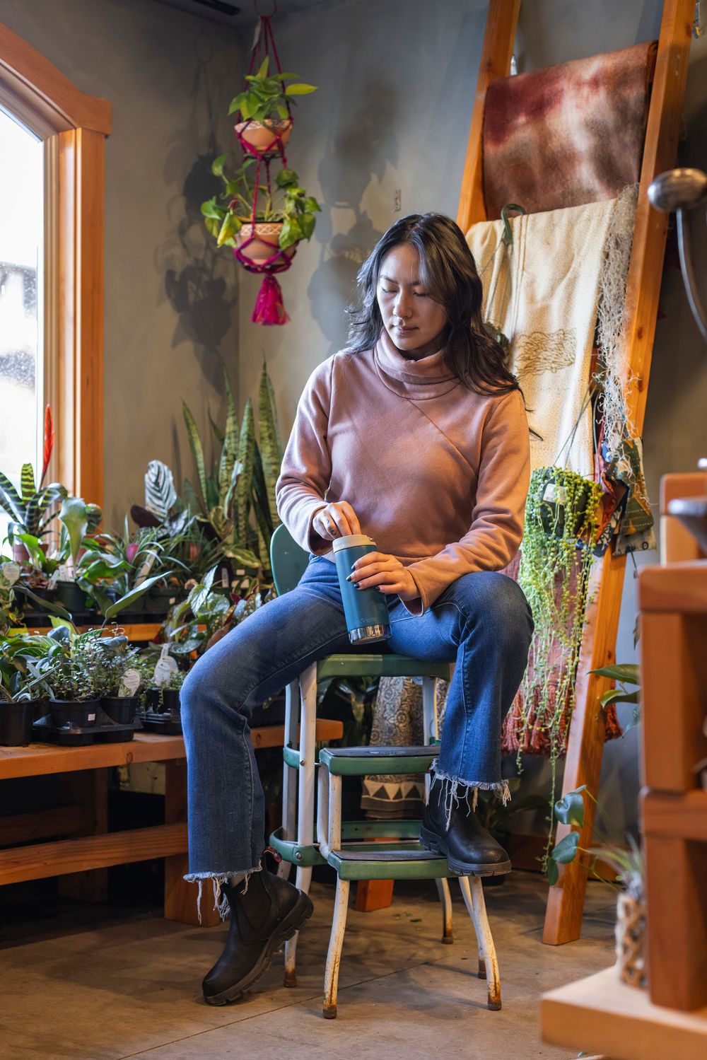 Термокружка Klean Kanteen TKWide Cafe Cap 12oz (355 мл) Corsair