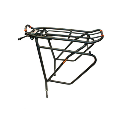 Багажник алюм,IBERA  сварной, совместим с дисковыми тормозами, трёхногий, усиленный  26" ~ 29", мах