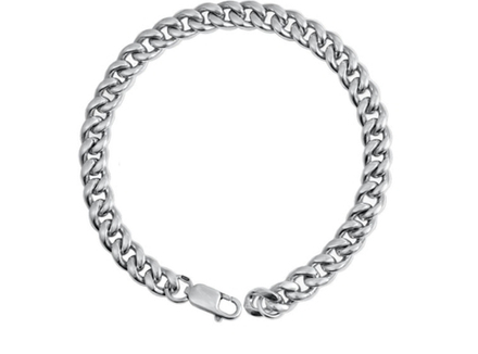 Мужской серебряный браслет