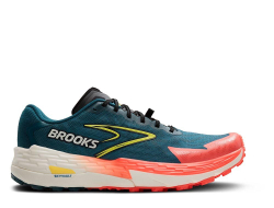 Кроссовки для бега мужские Brooks Catamount 4 M Сине-Коралловые