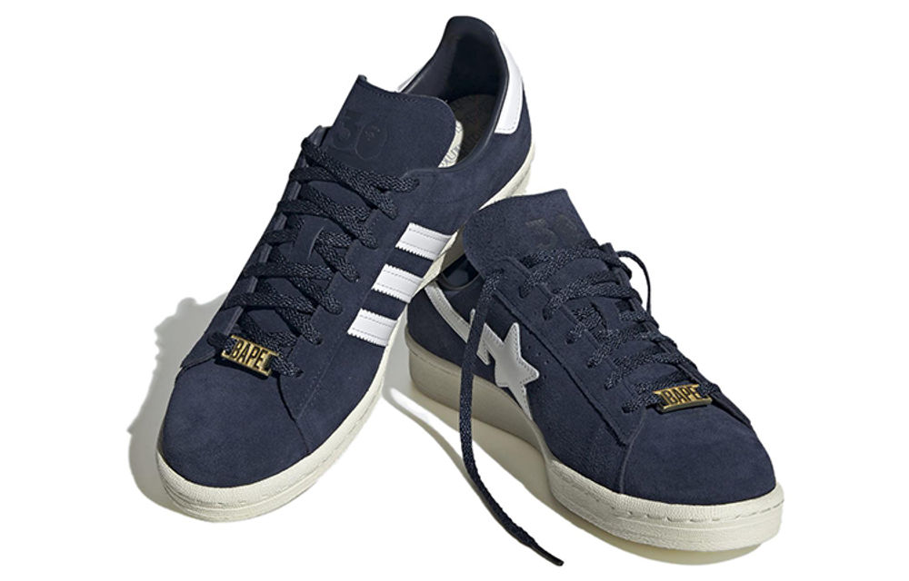 Adidas Originals x Bape Campus 80 "Collegiate Navy" sneakers