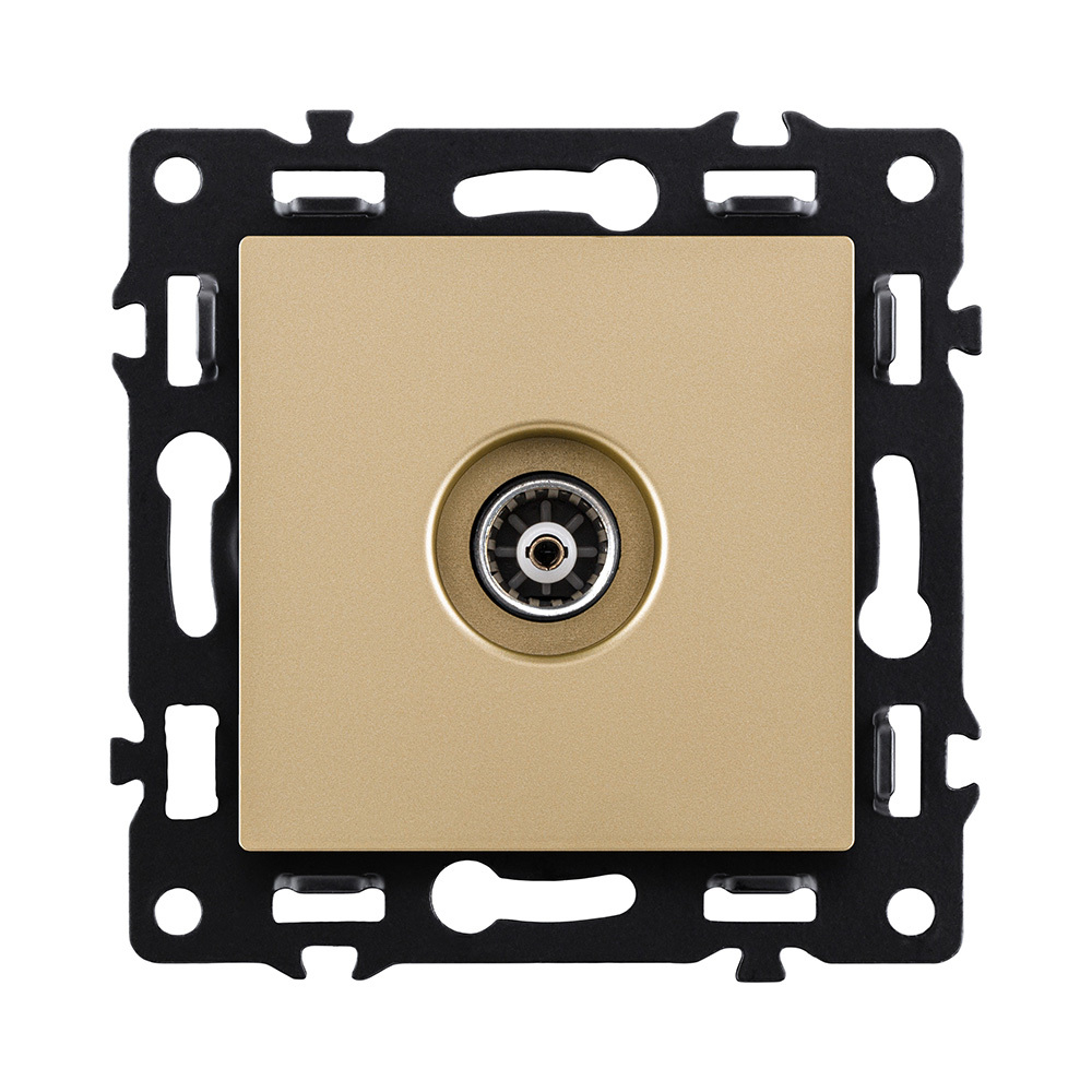 Розетка спутниковая SAT, золотой Kollinger Asthetik AS-021GD