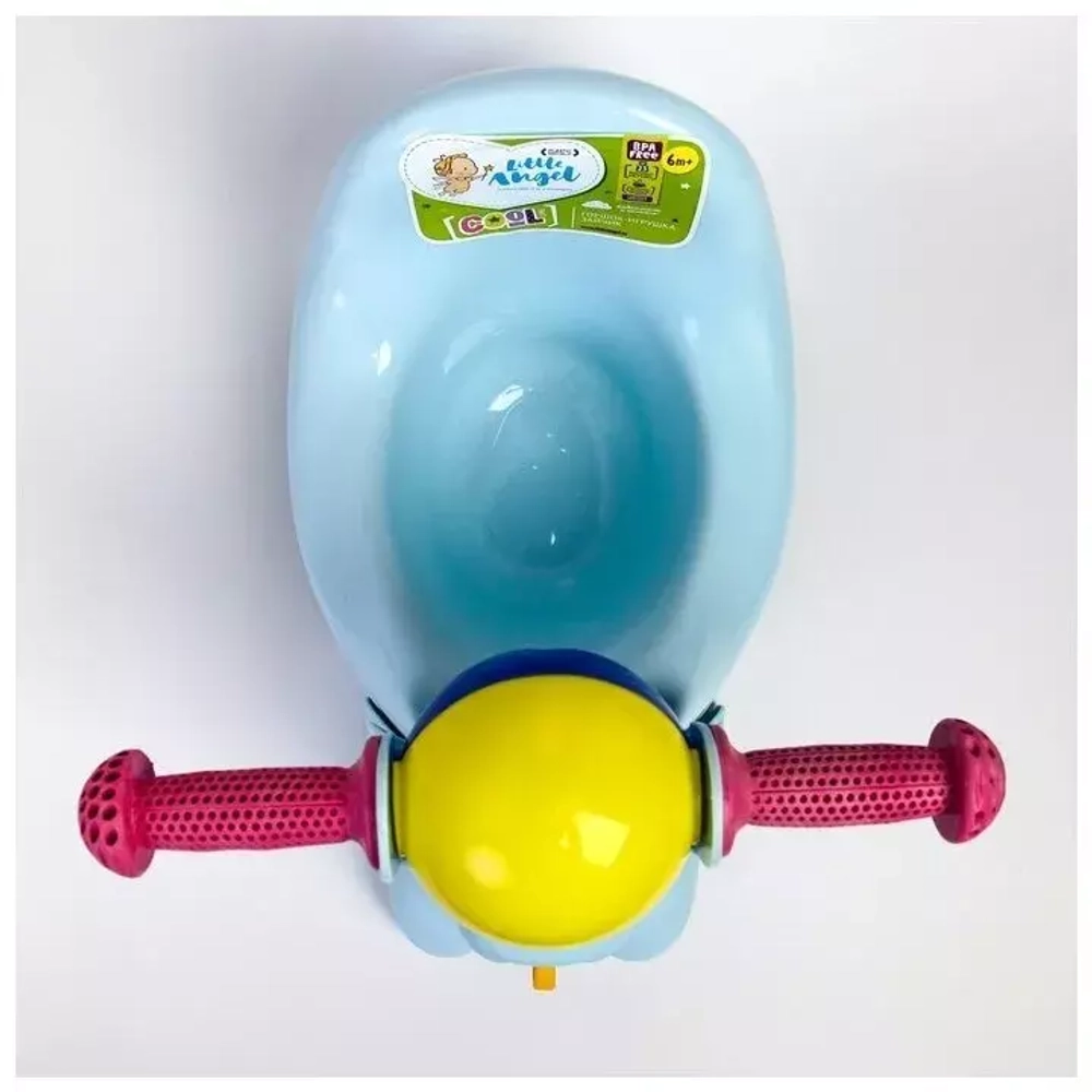 Горшок Lapsi Зайчик 420*290*310 голубой 221500414/02