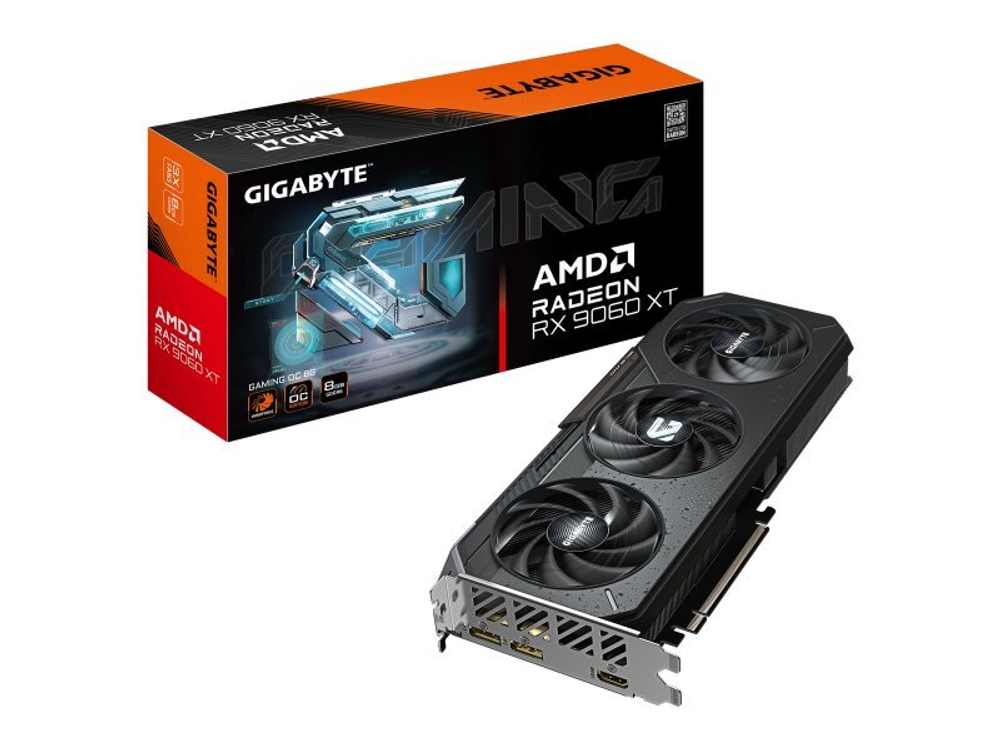Видеокарта Gigabyte Nvidia GeForce RX 9060XT Gaming [GV-R9060XTGAMING OC-8GD]