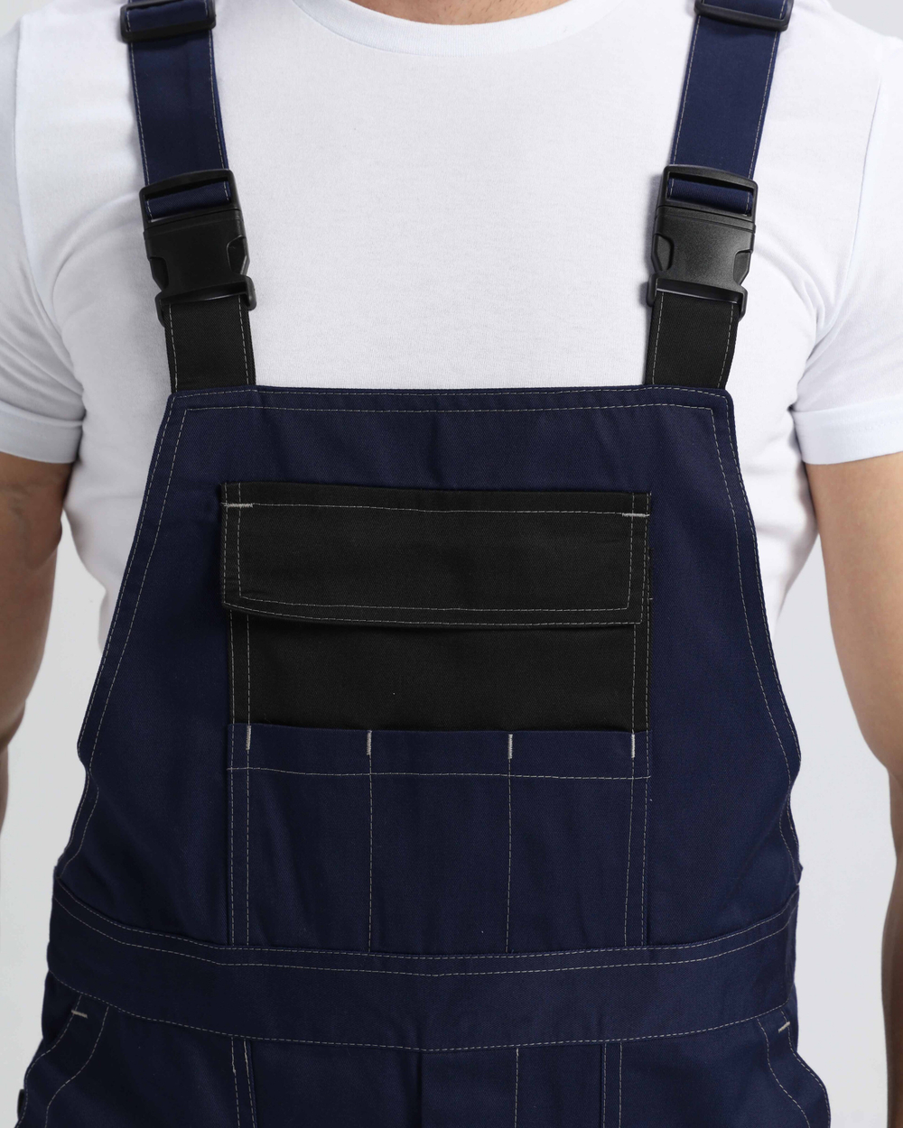 Костюм Вивантек-2 СОП У. (тк.Смесовая,240) п/к, т.синий/черный/васильковый