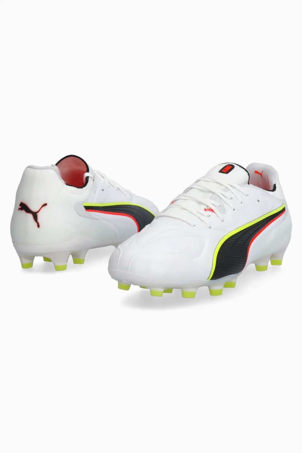 Бутсы Puma King 20 Ultimate FG/AG - белый