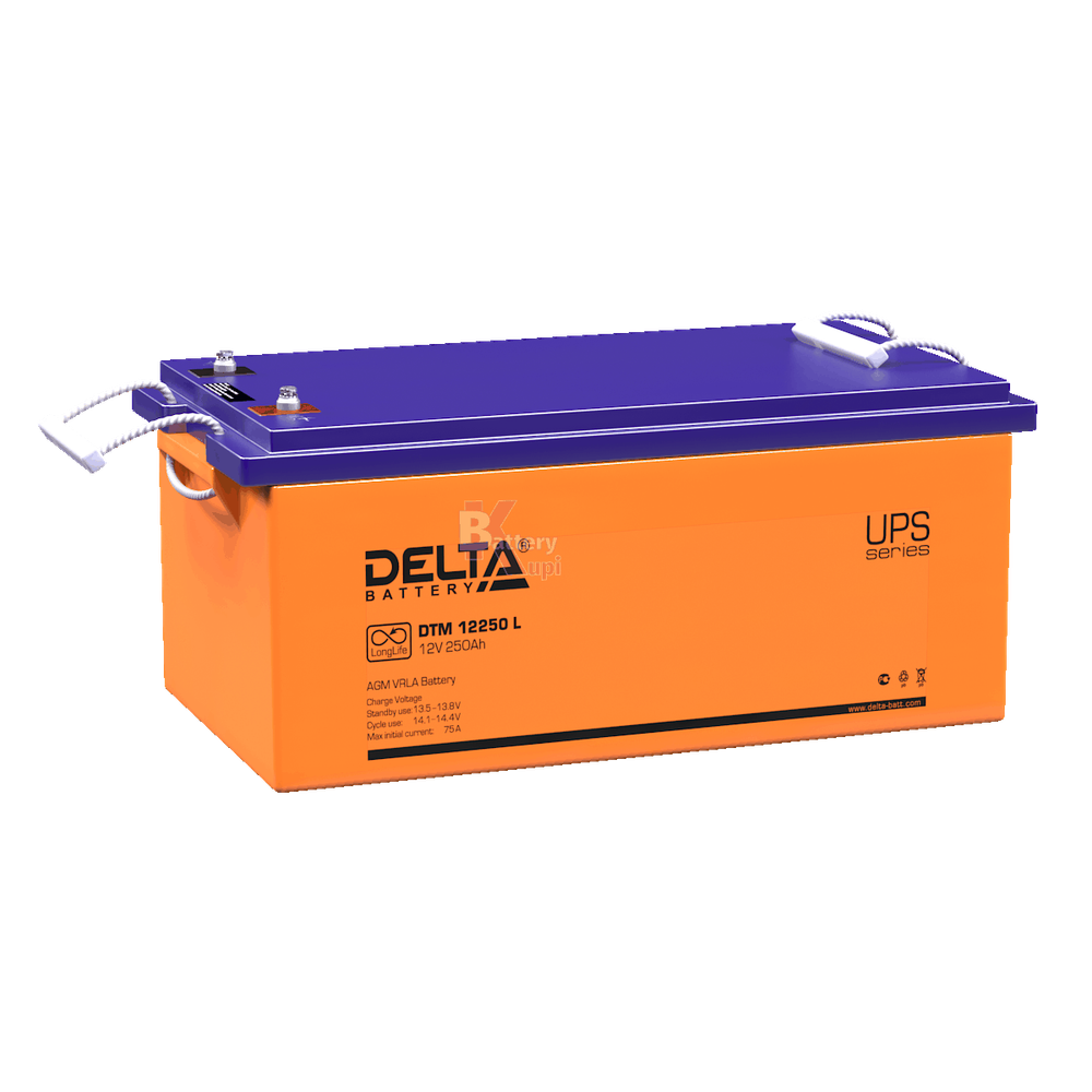 Аккумулятор Delta DTM 12250 L (AGM)