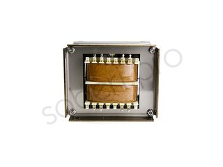 100 Вт выходной  двухтактный трансформатор на витом ленточном ШЛ магнитопроводе для лампового усилителя