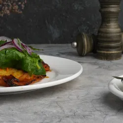 Тарелка d 23 см белая фарфор Classic P.L. Proff Cuisine [6]