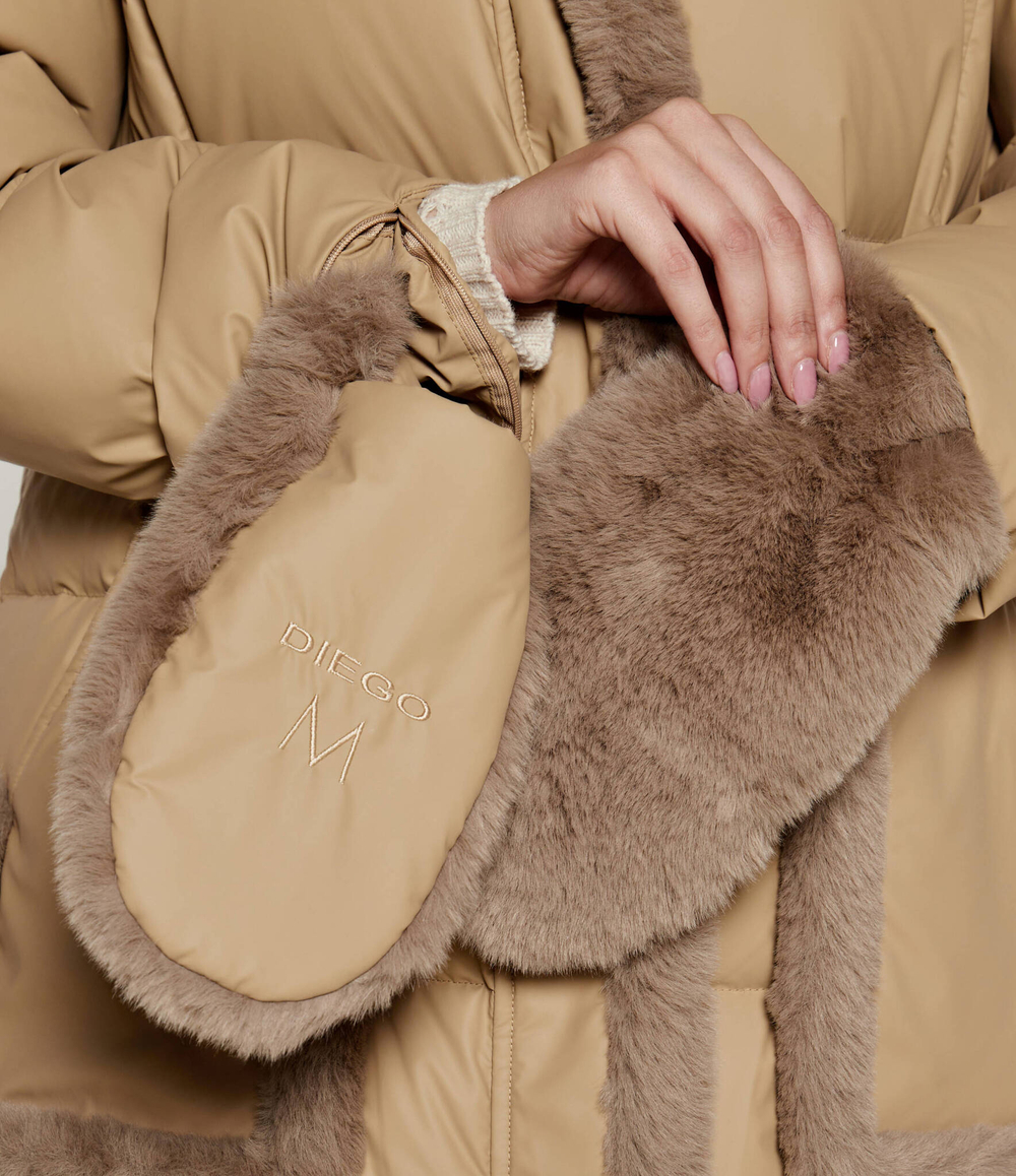 Пуховая куртка Diego M - бежевый(Z815 0TM)
