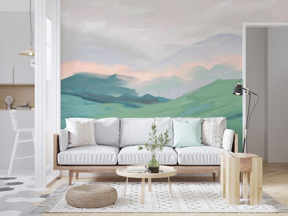 Бесшовная фреска MNT-22, 2,7 м (Ширина 4 м)