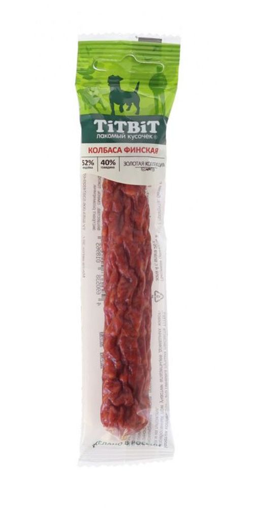 Колбаса Финская для собак Золотая коллекция 30 г Колбаса Финская для собак Золотая коллекция 30 г