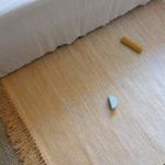 Стираемый коврик Nattiot Kirthy Nude (100 Х 150 см), хлопок, розовый