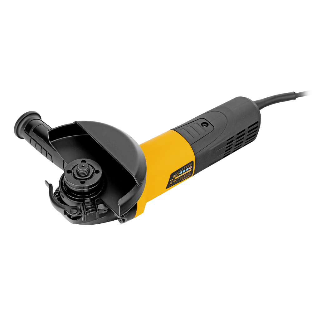 Машина шлифовальная угловая AGD125-1000, 1000 Вт, 125 мм, 3000-10000 об/мин// Denzel
