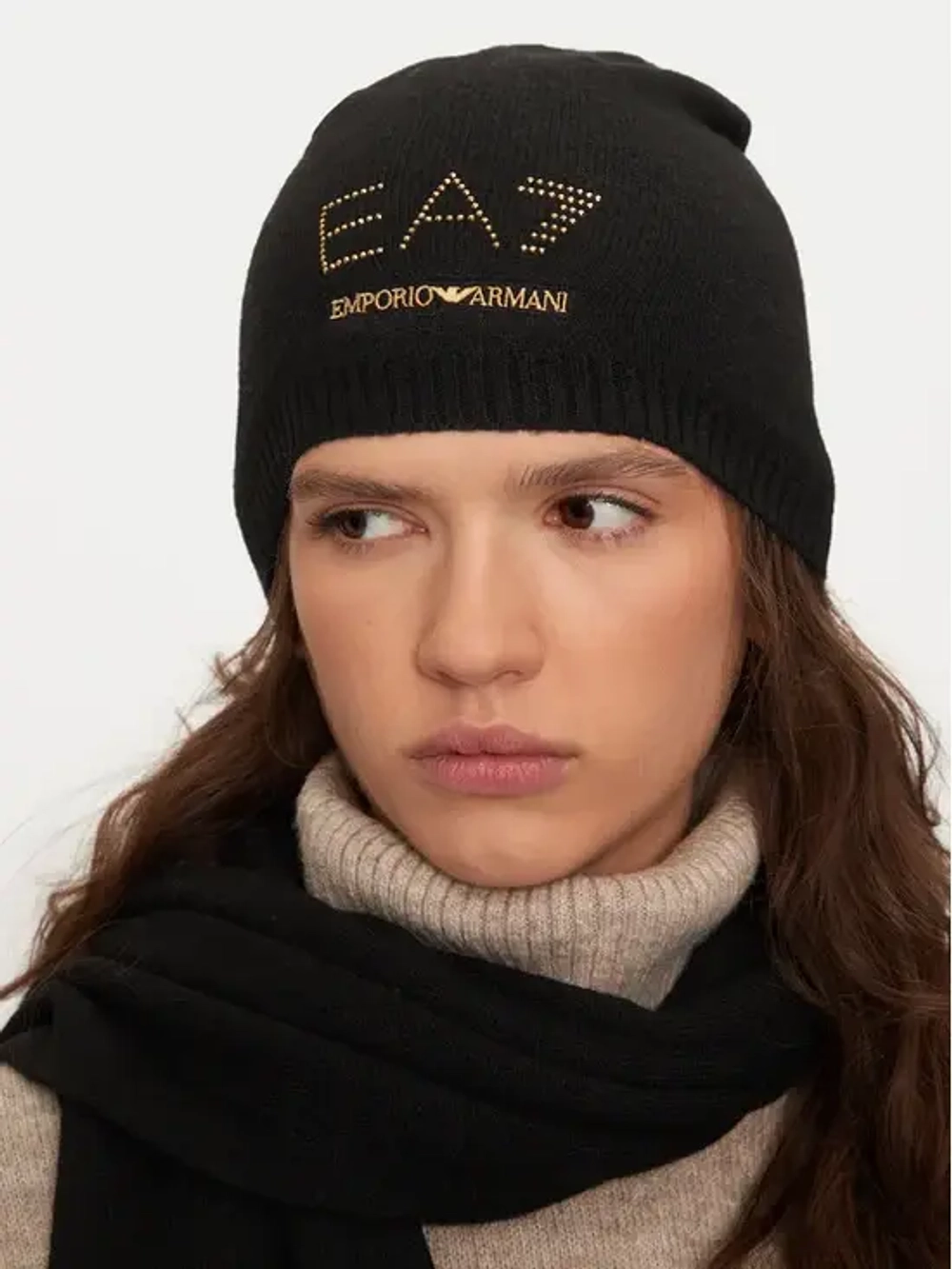 Комплект: шапка, шарф EA7