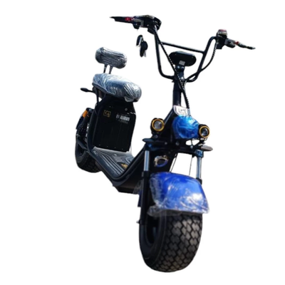 Электроскутер Citycoco GT X7 PRO Синий (2000W) Off Road