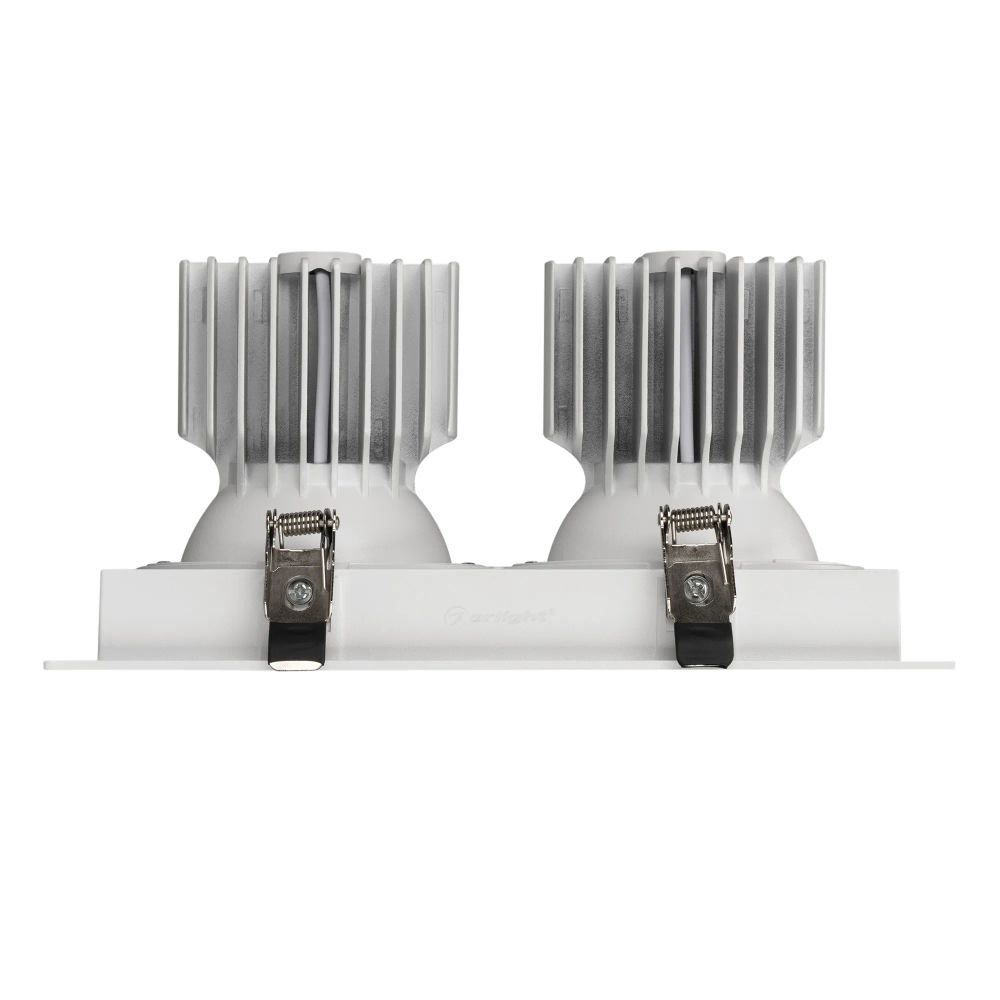 Светильник MS-VORTEX-BUILT-S250x140-2x30W Warm3000 (WH-WH, 30 deg, 230V) (Arlight, IP20 Металл, 5 лет) 057766