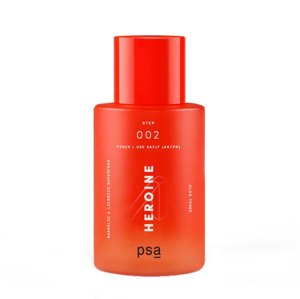 PSA Heroine Mandelic & Licorice Superfood Glow Toner 100мл - Тонер-суперфуд с миндальной кислотой и лакрицей