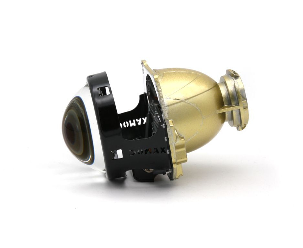 Биксеноновая линза Aozoom Hella 3R Domax MT88 Gold Premium, 1шт