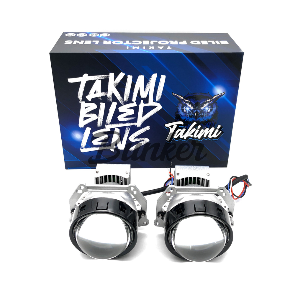 Светодиодные линзы Bi-Led модули TaKiMi Leon 3.0” 5000K 12V