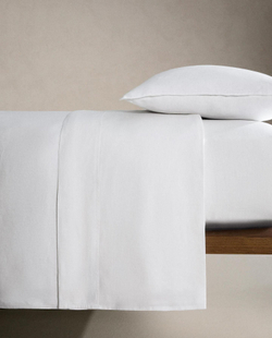 Zara Home - Простыня верхнюю одежду из льна (плотностью 235 г/м2), белый, 270x280 см