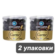 Маслины Marmarabirlik Gurme Premium M черные 400 г 2 шт