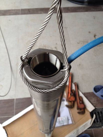 Трос из нержавеющей стали ⌀4 мм для насоса