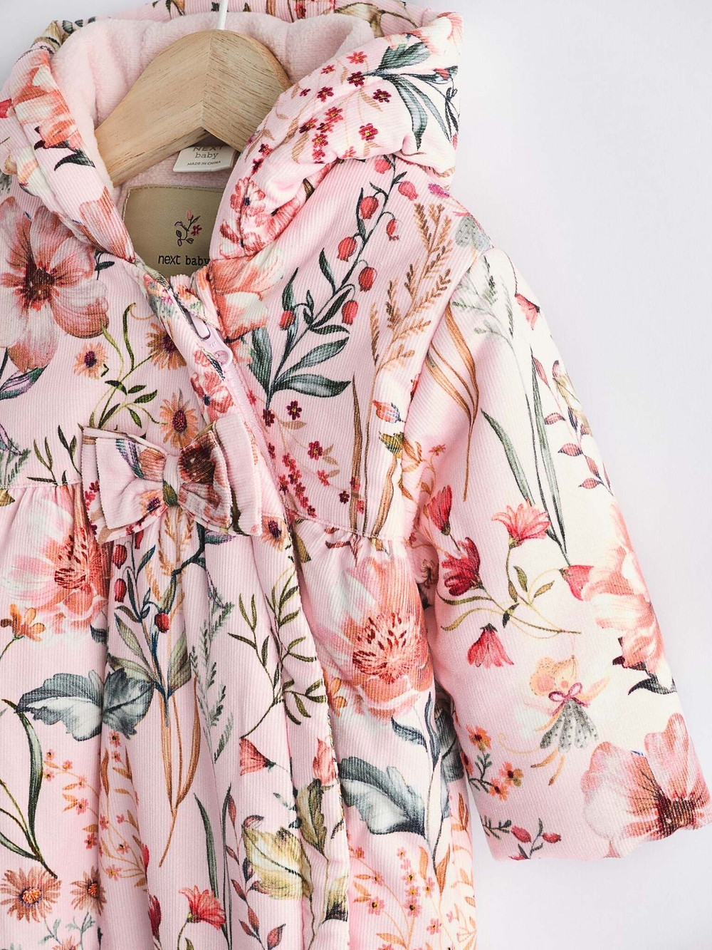 Комбинезон теплый для девочки Next K91-453, Розовый