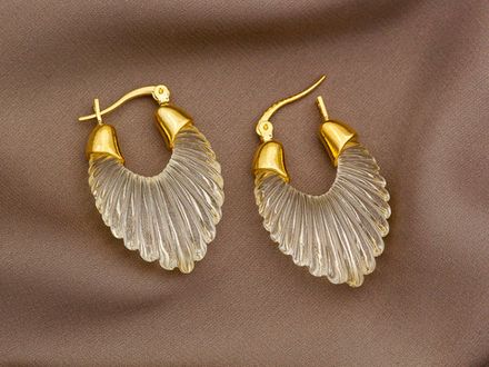 Серьги Леденцы 34мм