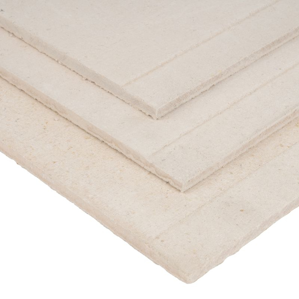 Гипсоволокнистый лист влагостойкий 2500x1200x10 мм фальцевая кромка Кнауф