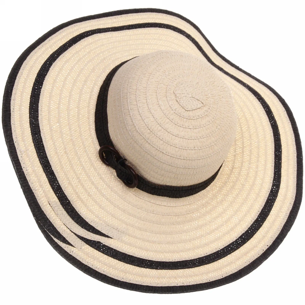 Шляпа женская с широкими полями «TiraMiSu- Мирель», микс 6 цветов, р58, ширина полей 15 см