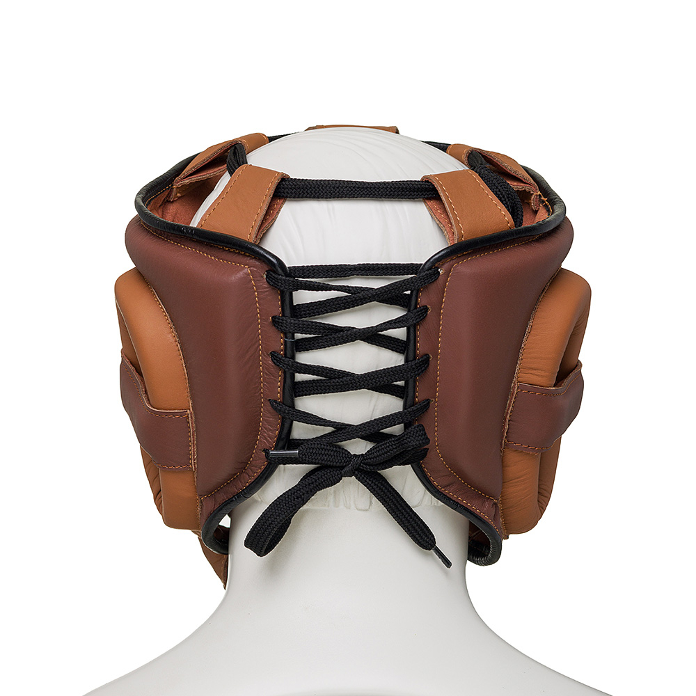 Шлем боксерский LEADERS LS с бамперной защитой HERITAGE BR/BG