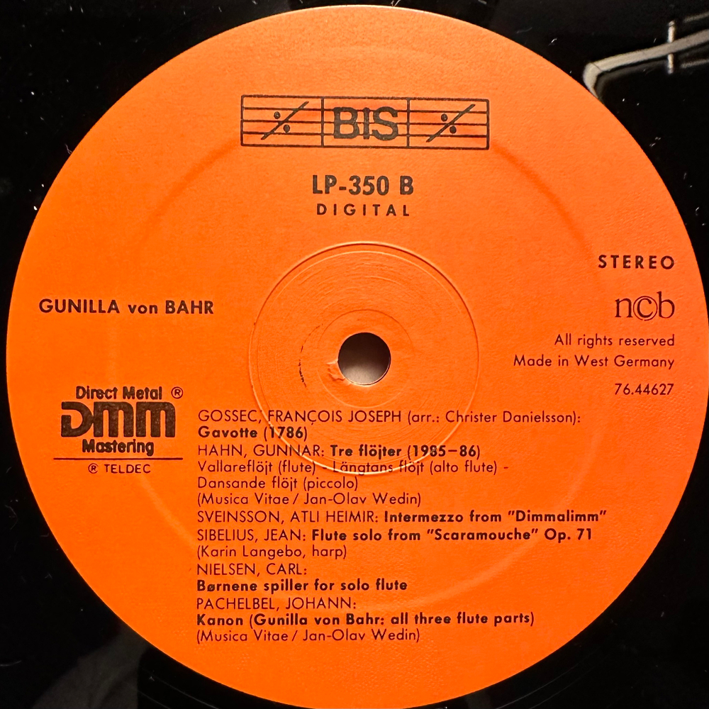 Гунилла фон Бар - Солнечная флейта 4 (Швеция 1981г.)