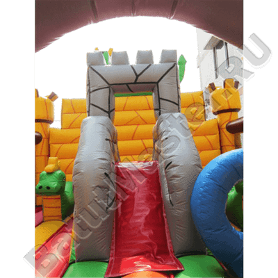 Коммерческий надувной батут "Замок дракона"