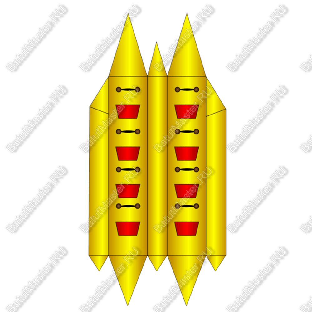 Двойной банан, мест для посадки 8, усиление дна "Стандарт"