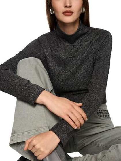 Marc Cain Водолазка с добавлением люрекса