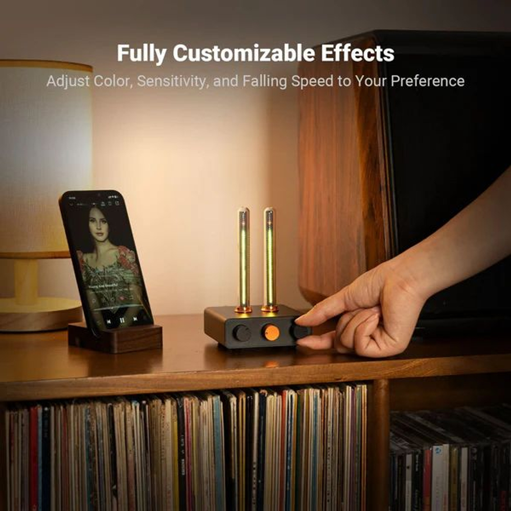 Интерфейс регулировки громкости с RGB-подсветкой Fosi Audio VOL20