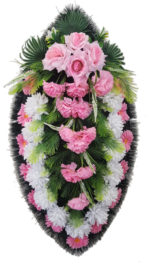 Ритуальный венок «Классика №05» (140 см)