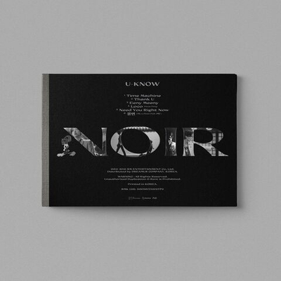 Альбом U-KNOW YOONHO (TVXQ!) - Noir 2nd Mini Album CRANK UP Version