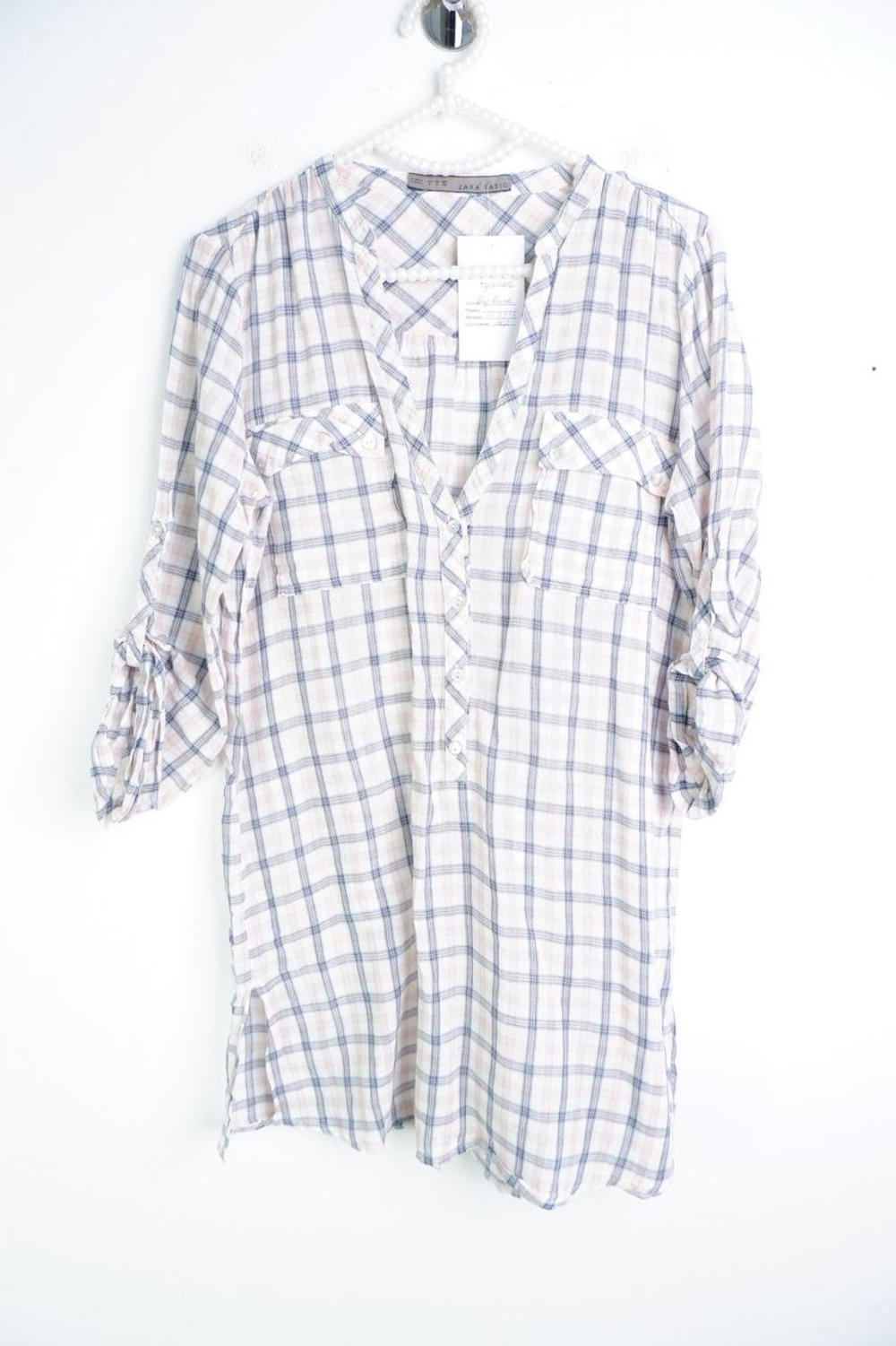 Платье-туника Zara повседневное, маркировка S, визуально на 44 размер