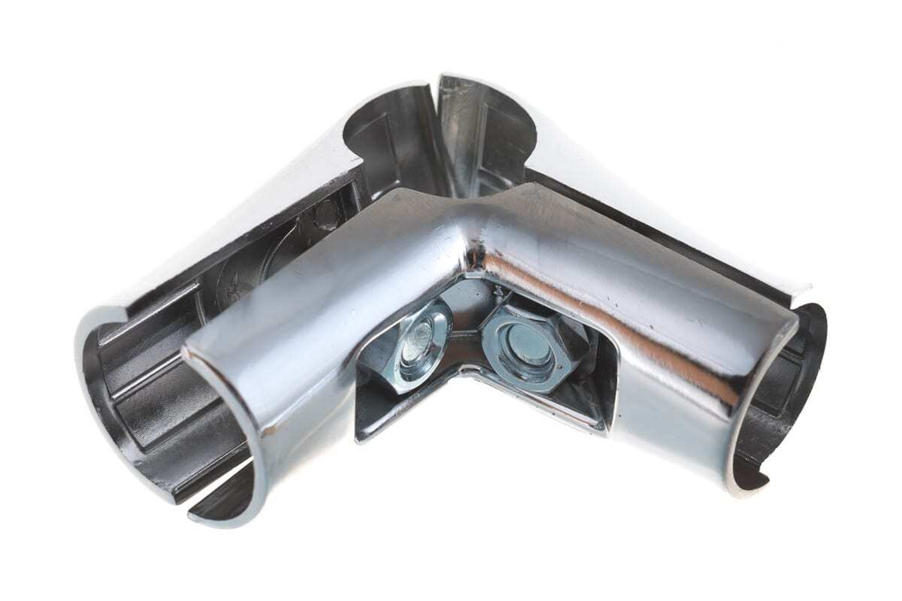 СОЕДИНИТЕЛЬ 3-Х ТРУБ ELEMENT УГЛОВОЙ ХРОМ