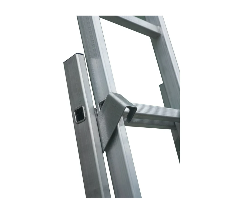 Лестница алюминиевая двухсекционная 7 ступеней SMARTY/SN011-207