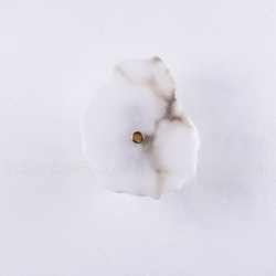 Бра Cloyd KNOSS-A W1 / Ø15 см - алебастр - латунь (арт.20268)