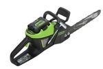 Цепная пила аккумуляторная Greenworks GD60CS25k5 Арт. 2008907UG, 60V, 40 см, бесщеточная, 2500 Вт, с 1хАКБ 5 Ач. и ЗУ