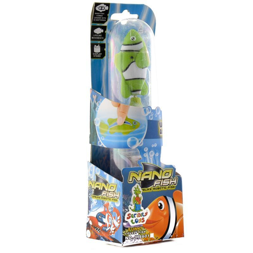 Игрушка на батарейках Рыбка, коробка