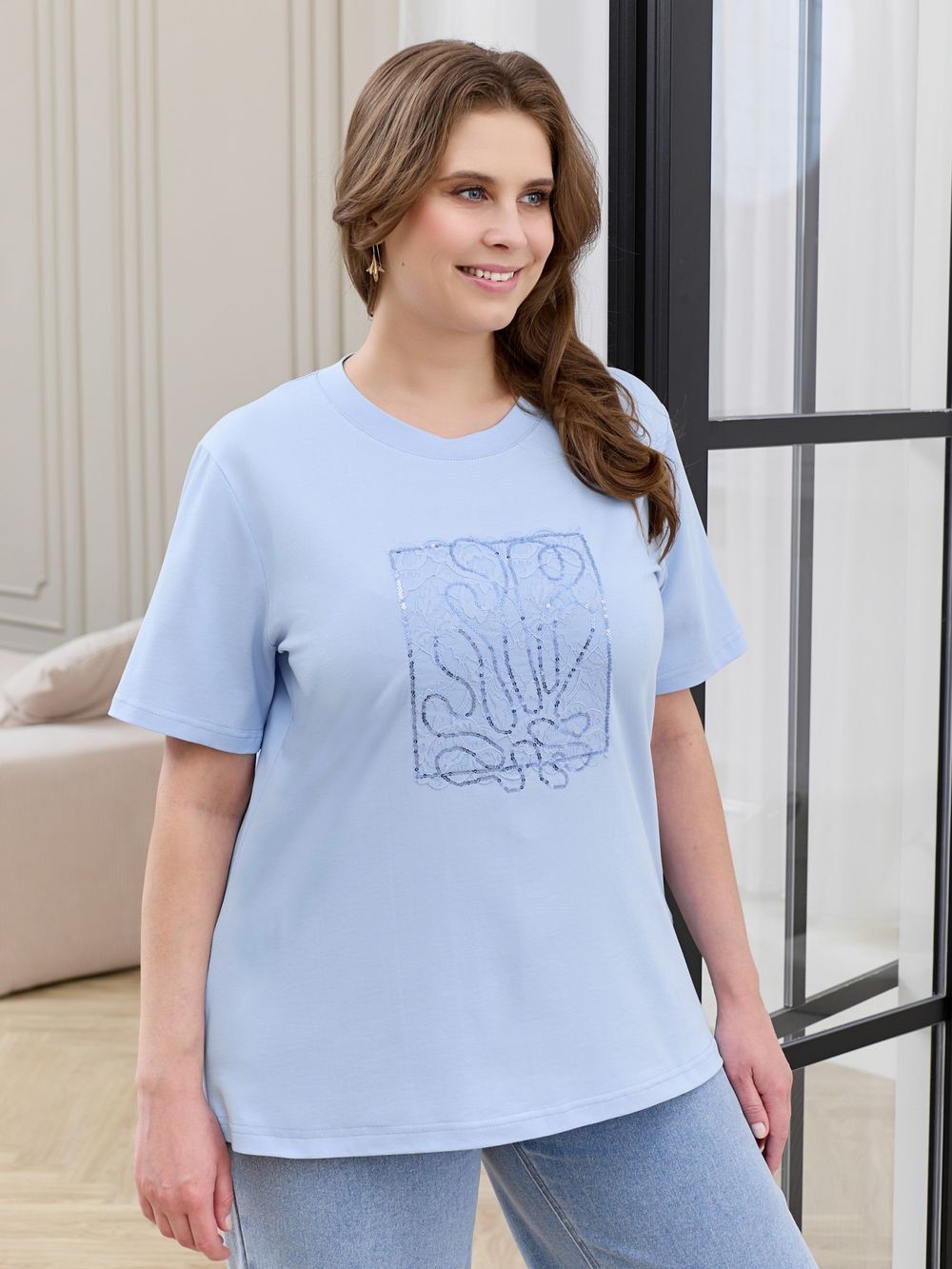 Футболка Соло-2 Виотекс ГОЛУБОЙ