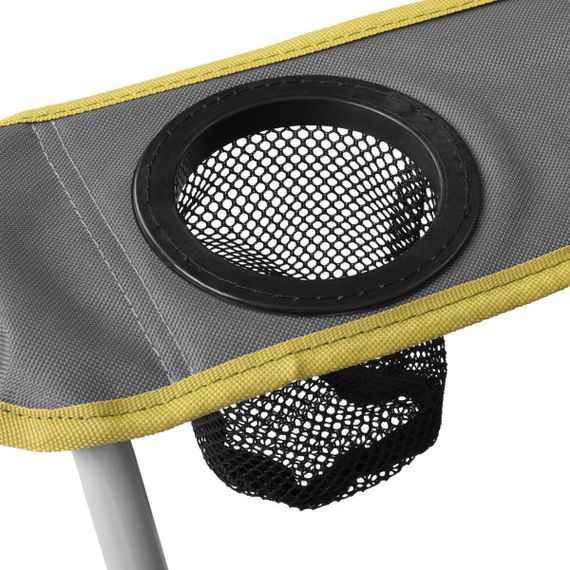 Кресло складное Helios серый/зеленый T-HS-96806H-GG (пр-во ГК Тонар)