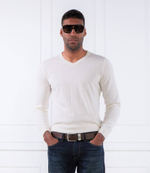 Хлопковый свитер melba-p BOSS BLACK - белый(50468261)